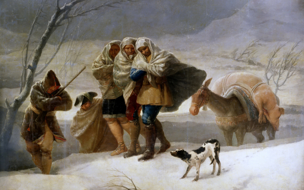 Франсиско Гойя. Зима