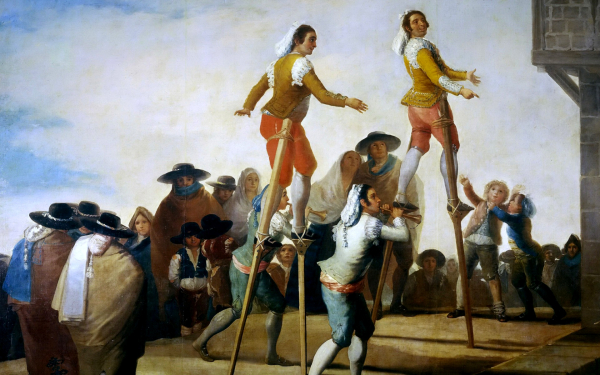 Франсиско Гойя. На ходулях