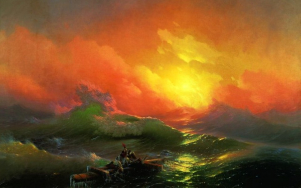 Иван Айвазовский.  Девятый вал