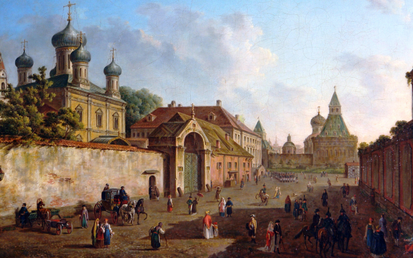 Федор Алексеев. Владимирские ворота на Лубянке