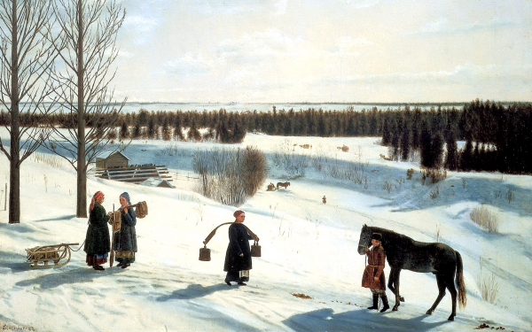 Крылов Никифор. Зима