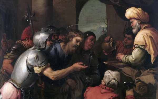 Лука Джордано. Пилат умывает руки
