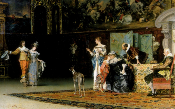 Франческо Винеа. Визит к матери