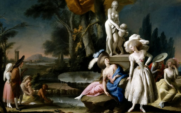 Хосе Камарон Боронат. Общество в парке