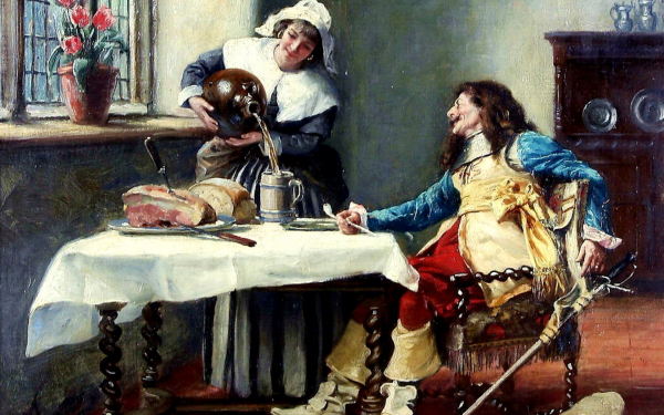 Фрэнк Мосс Беннетт. Кавалер в трактире