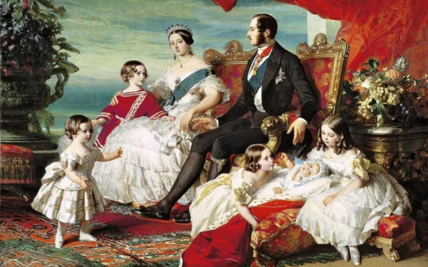Франц Ксавьер Винтерхальтер.  Королевская семья