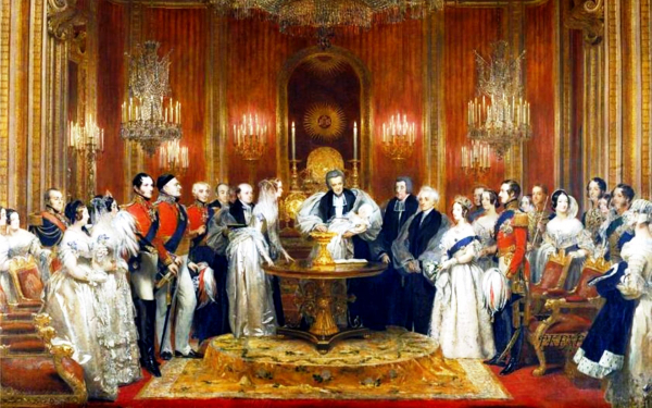 Чарльз Роберт Лесли. Крещение принцессы Виктории