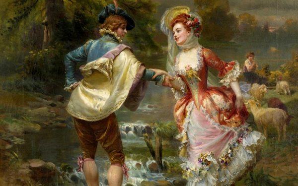 Чезаре Аугусто Детти. Галантный кавалер