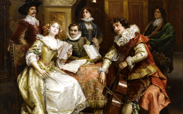 Чезаре Аугусто Детти. Репетиция