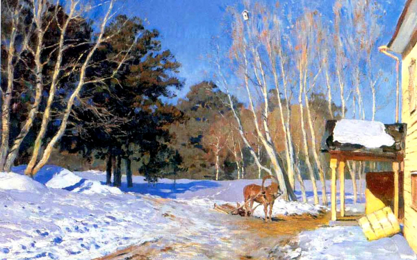 Исаак Левитан. Март