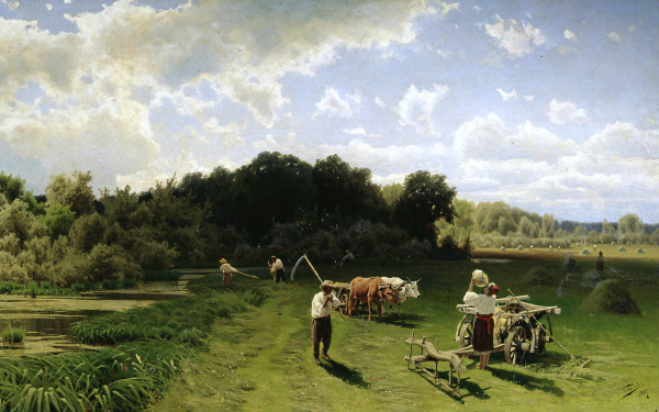 Николай Сергеев. Сенокос