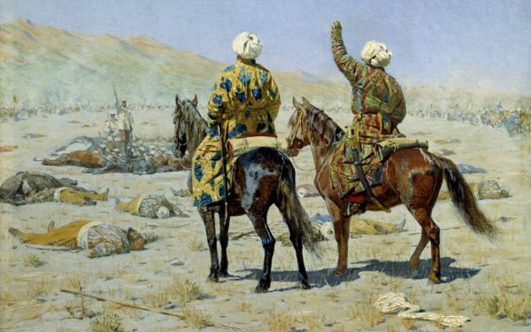 Василилий Васильевич Верещагин. Парламентёры