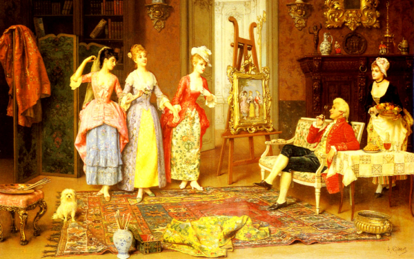 Антонио Гисберт. Три грации