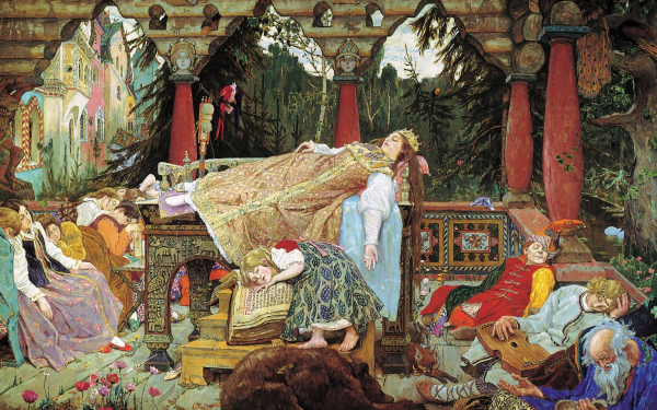 Виктор Васнецов. Спящая царевна