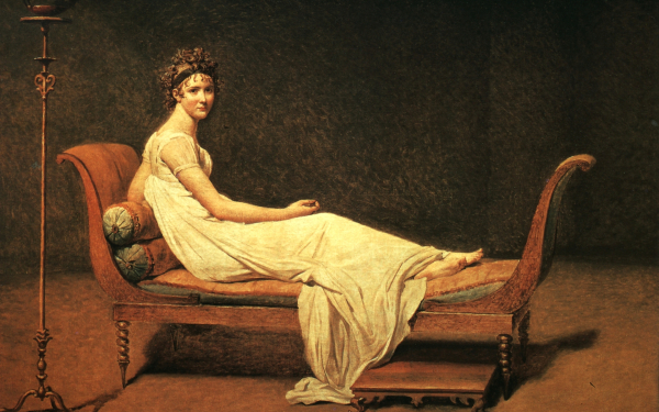 Жак Луи Давид. Портрет мадам Рекамье