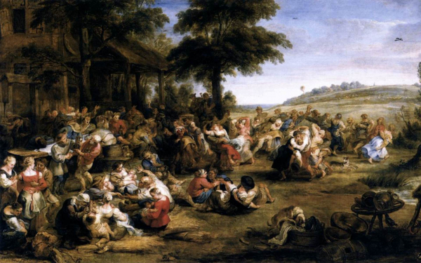 Питер Пауль Рубенс. Фламандский базар