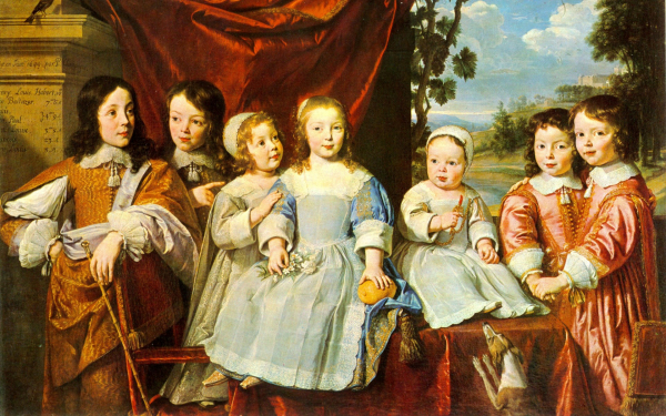 Филипп де Шампань. Дети Абера де Монмора