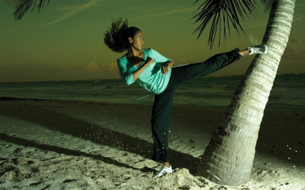 Фанатка карате