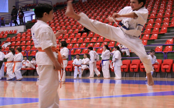 Юные каратисты