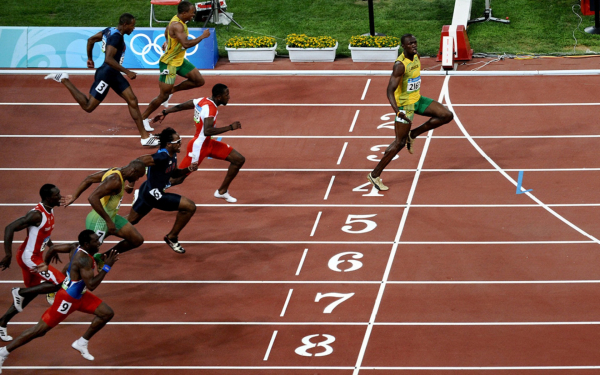 Победный финиш Усейна Болта