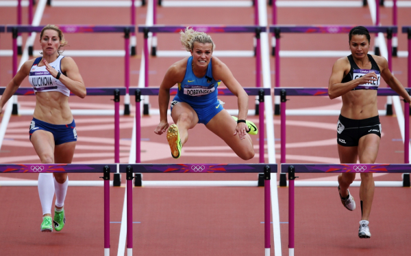 Легкая атлетика. Бег с барьерами