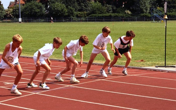 Юные легкоатлеты