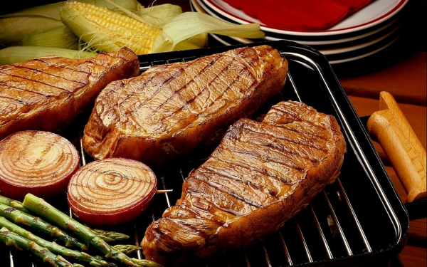 Мясо  барбекю