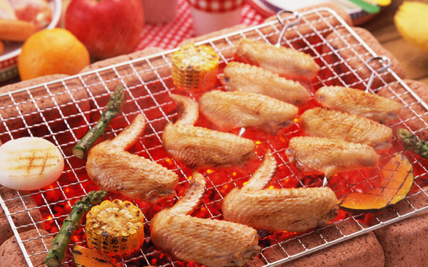 Жареные куриные крылышки