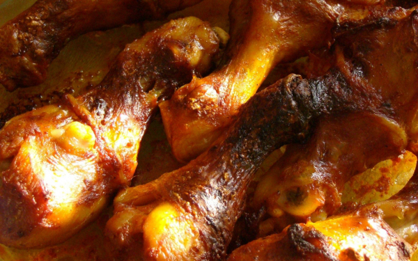 Жареные куриные ножки