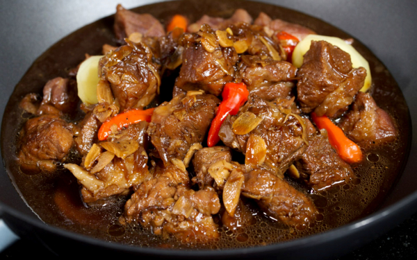 Свинина в соевом соусе