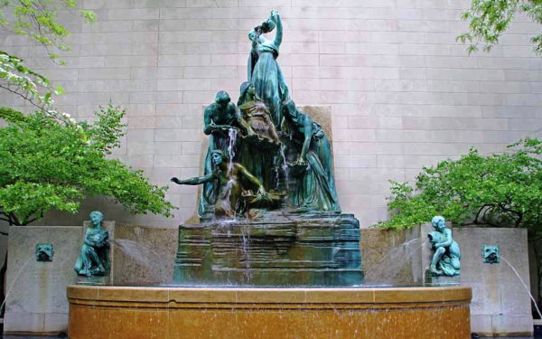 Фонтан Великих озер в Чикаго