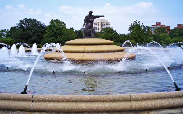 Фонтан в Канзас-Сити