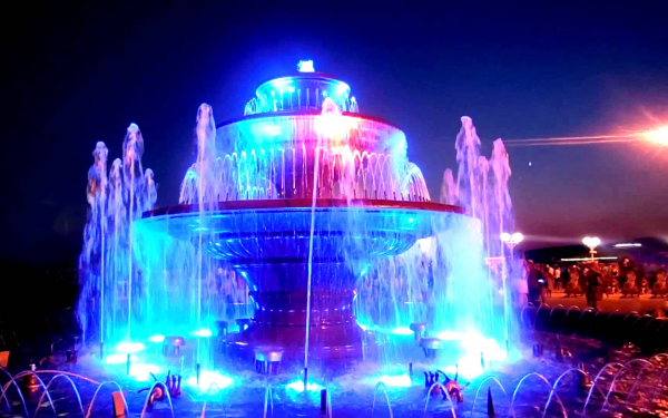 Фонтан в Геленджике