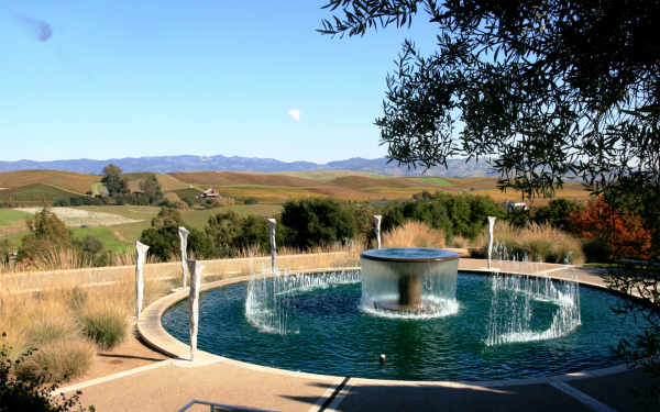 Фонтан в Долине Напа