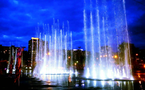 Фонтан в Перми