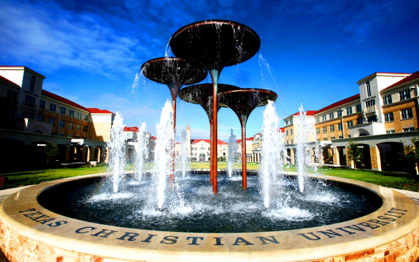 Фонтан в Форт-Уорте