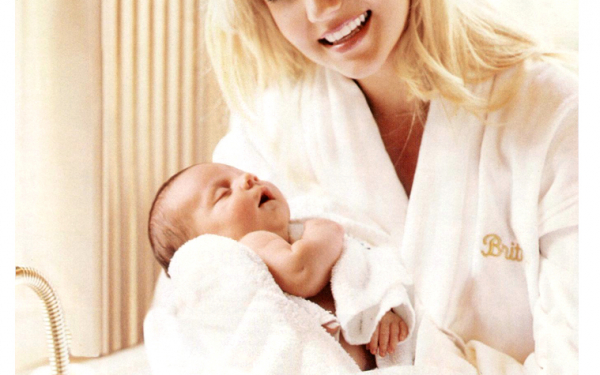 Бритни  Спирс с сыном