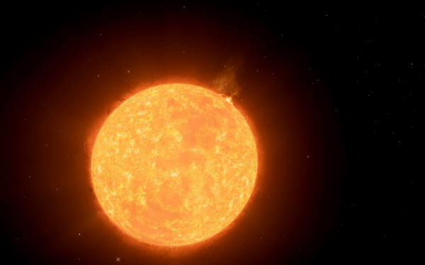 Арктур - самая яркая звезда в созвездии Волопаса и Северном полушарии