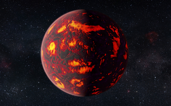 Горячая планета 55 Cancri e