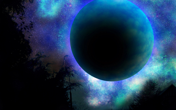 Луна в тумане