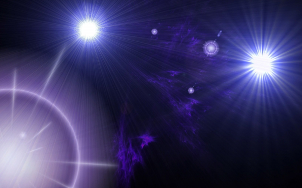 Свет ярких звезд