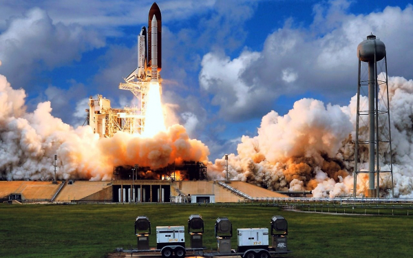 Старт космического челнока