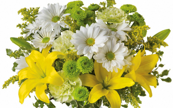 Цветы в букете