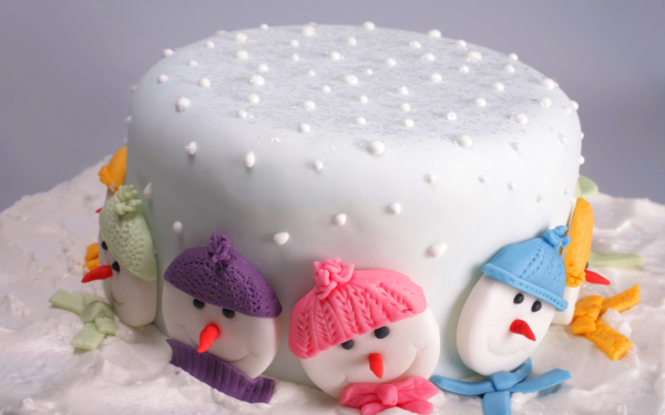 Новогодний торт