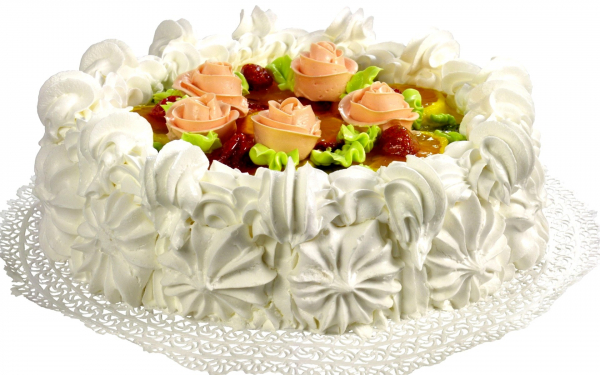 Бисквитно-кремовый торт