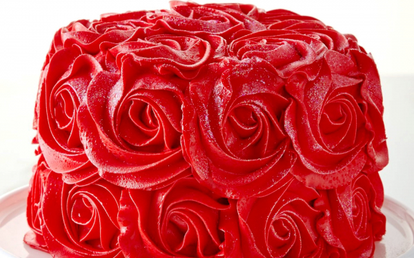 Красный торт