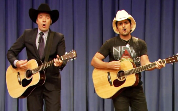 Джимми Фэллон и Брэд Пейсли