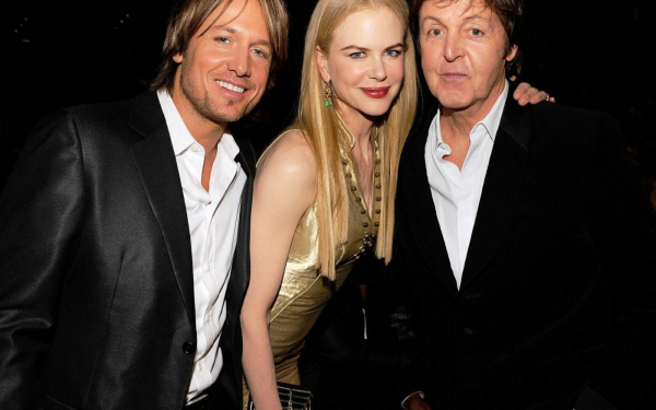 Кит Урбан, Николь Кидман и Пол Маккартни.