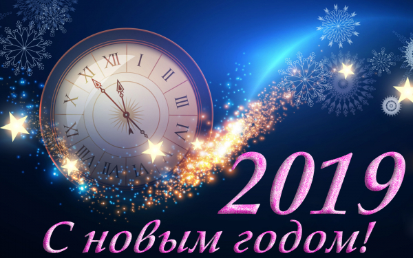 С наступающим новым годом 2019
