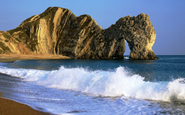 Побережье пролива Ла-Манш в графстве Дорсет, Англия